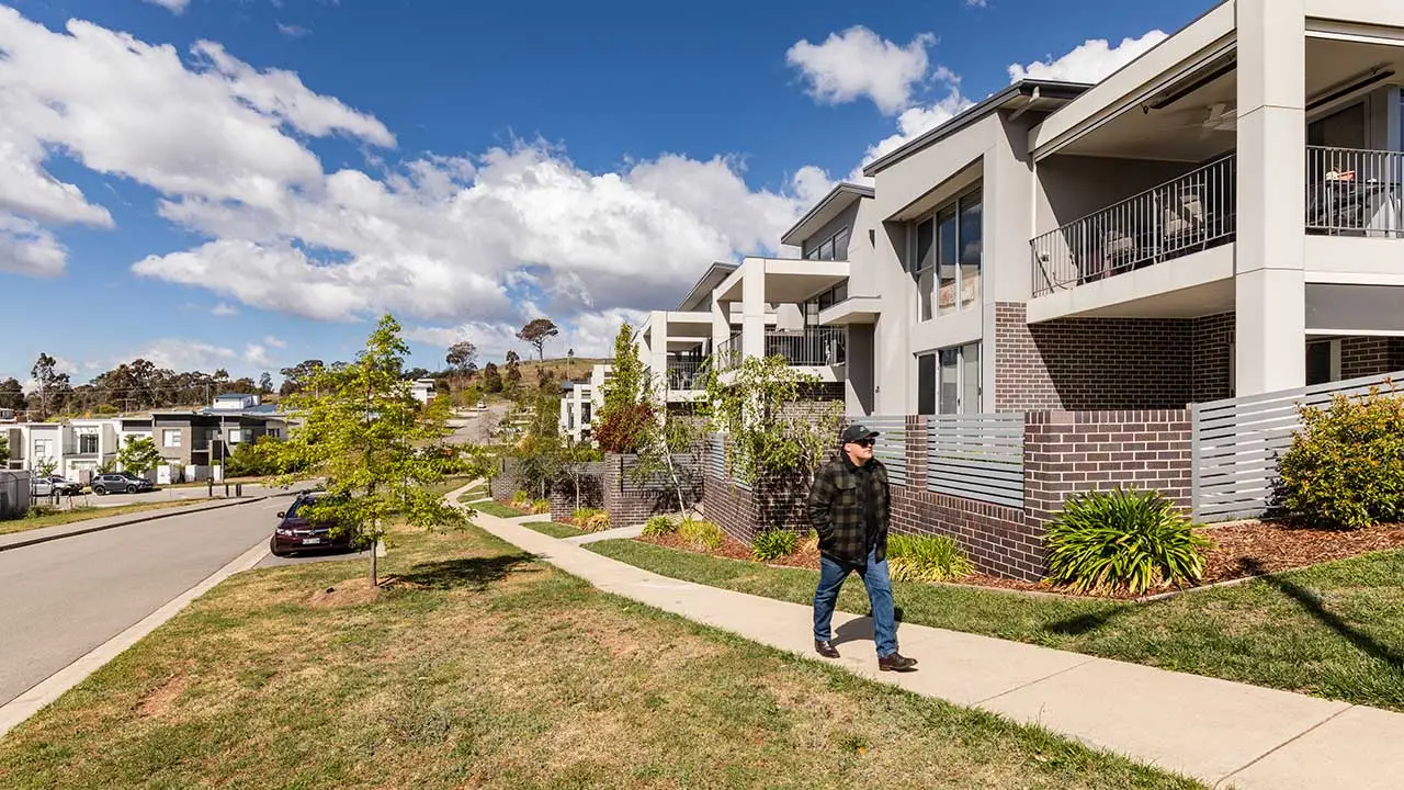 Image showing typical Canberra suburb